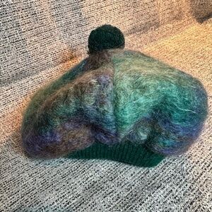 Vintage Lochcarron of Scotland Mohair - Green, Blue, Purple